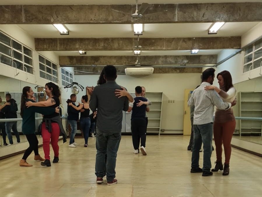 Oficina de Dança de salão para iniciantes